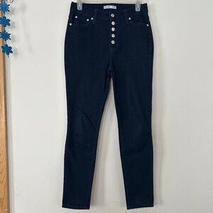 🦋Nine West High Rise Button Fly Skinny Jean